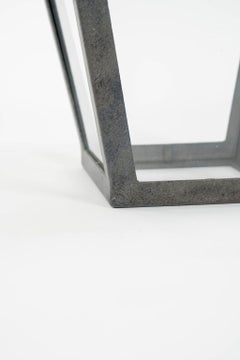 Tole, Glass and Iron Lantern