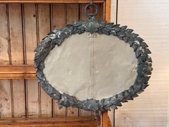 Tole Laurel Wreath Trade Sign