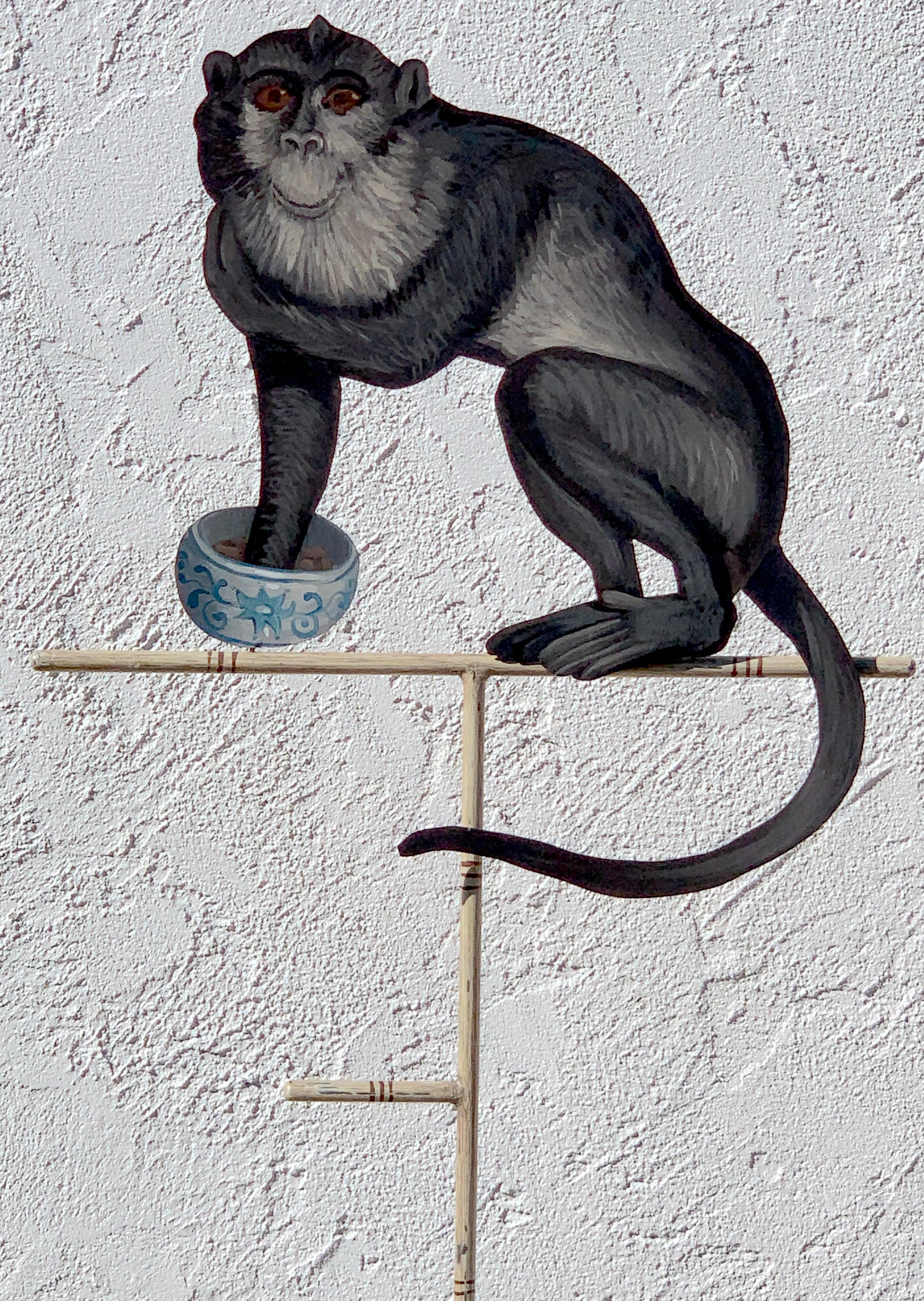 monkey towel holder