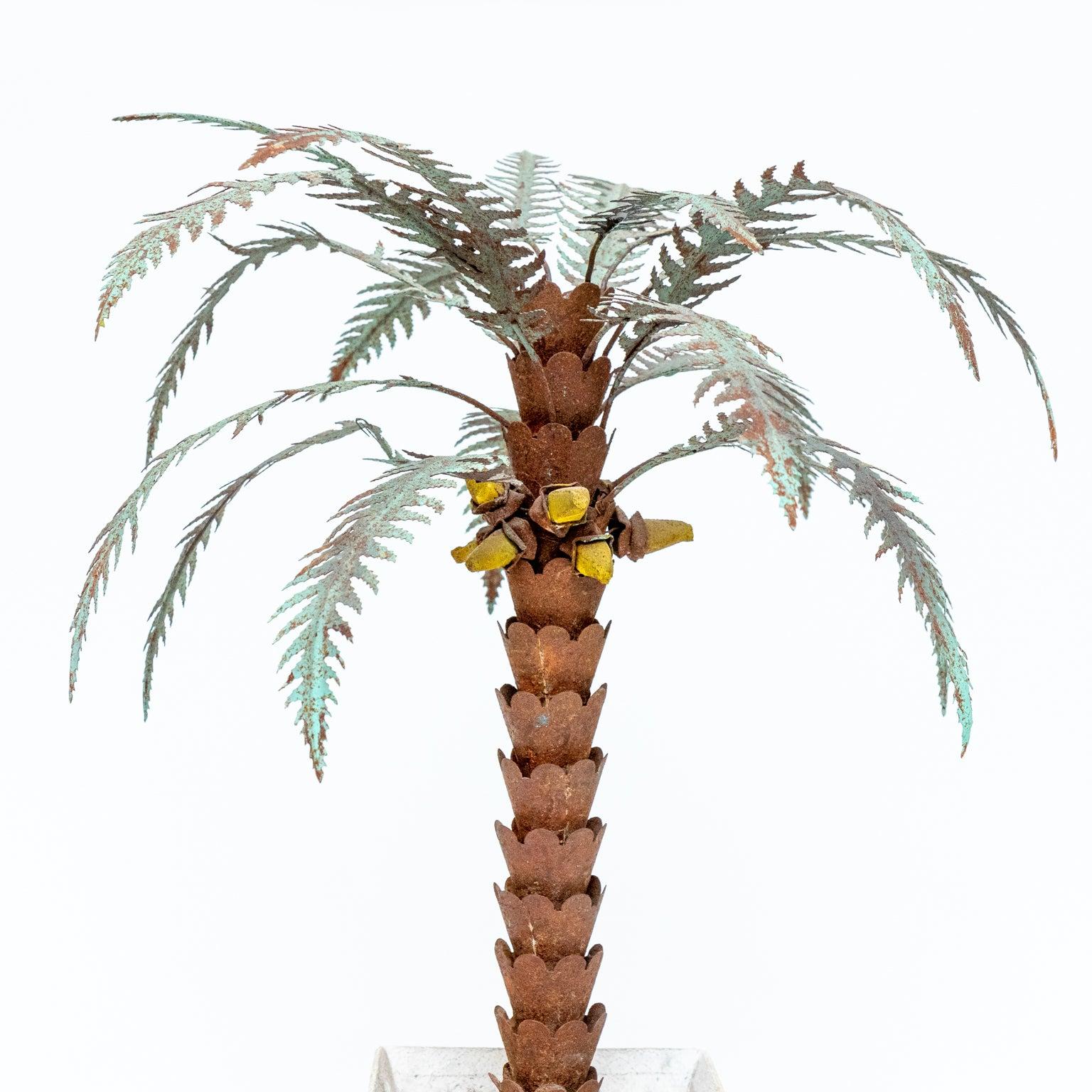 Italian Tole Palm Tree For Sale