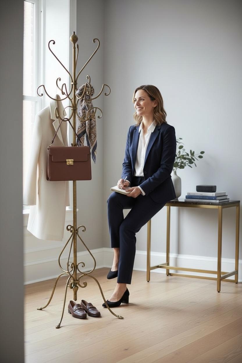 Appendiabiti in ferro battuto dorato, Koegl, Germania 1960 in vendita 2