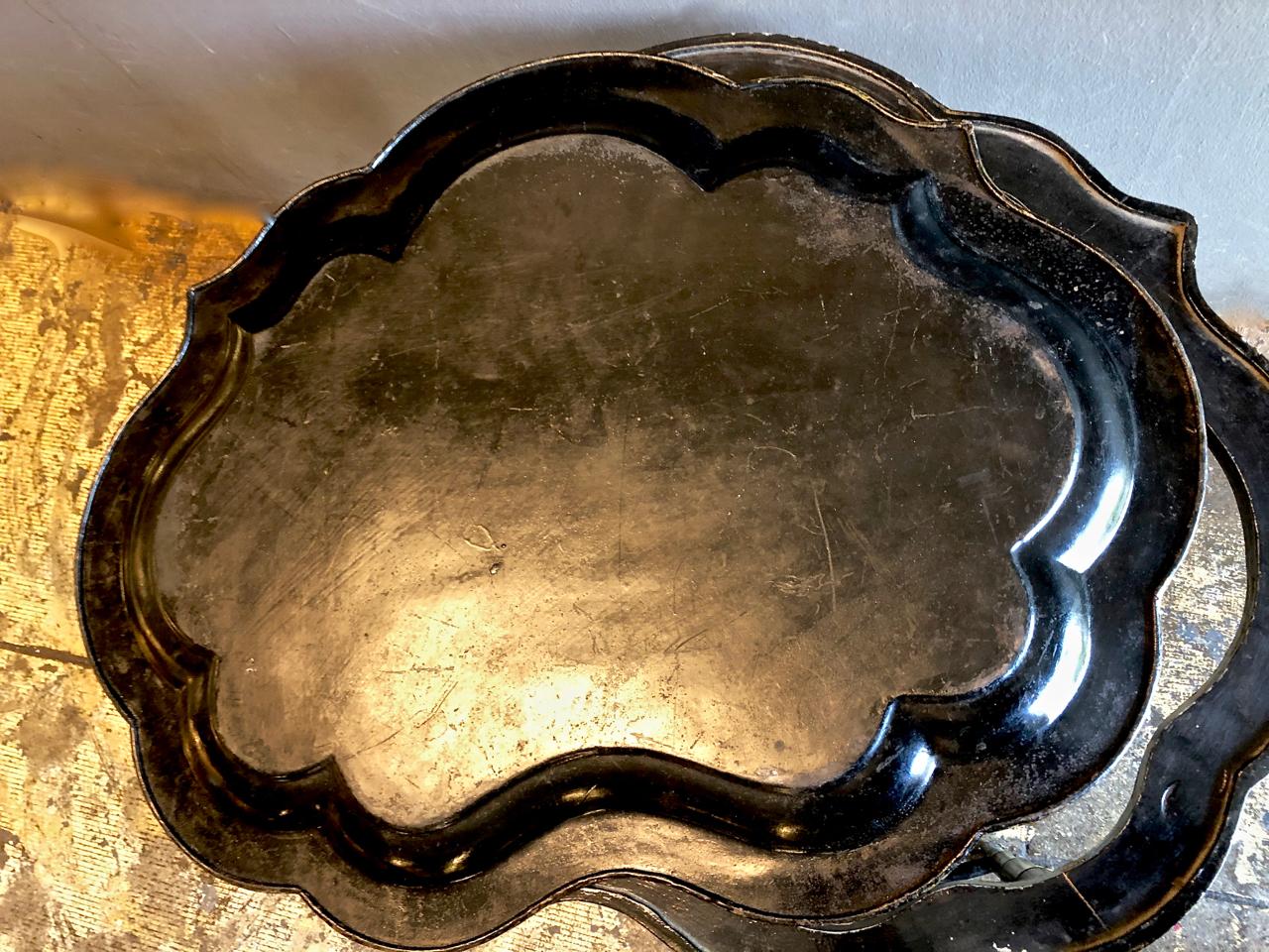 Tole Tray Table, 19th Century 1