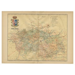 Toledo 1902: Un Estudio Cartográfico Histórico de esta Provincia Española