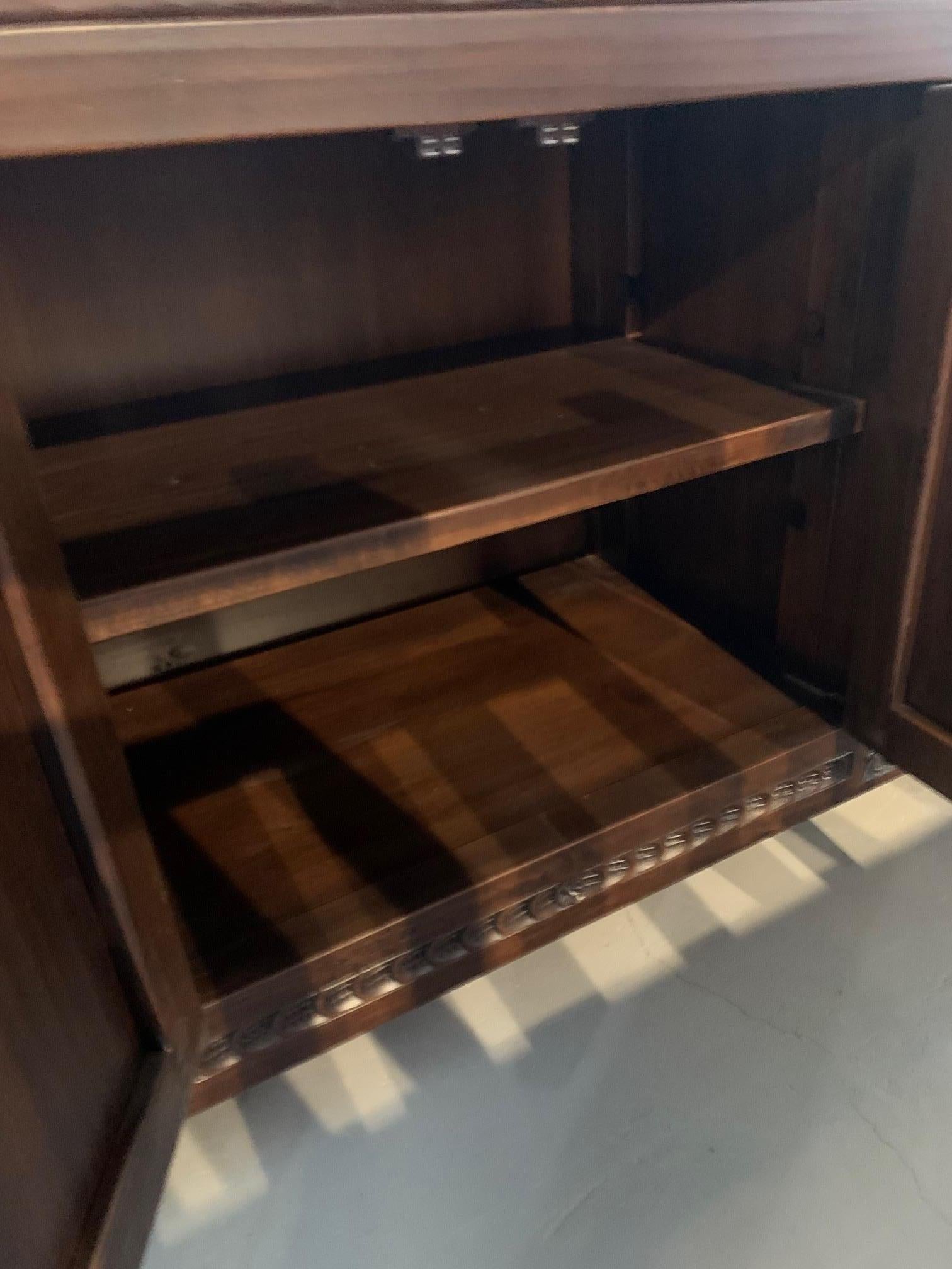 Hardwood Toledo Buffet For Sale