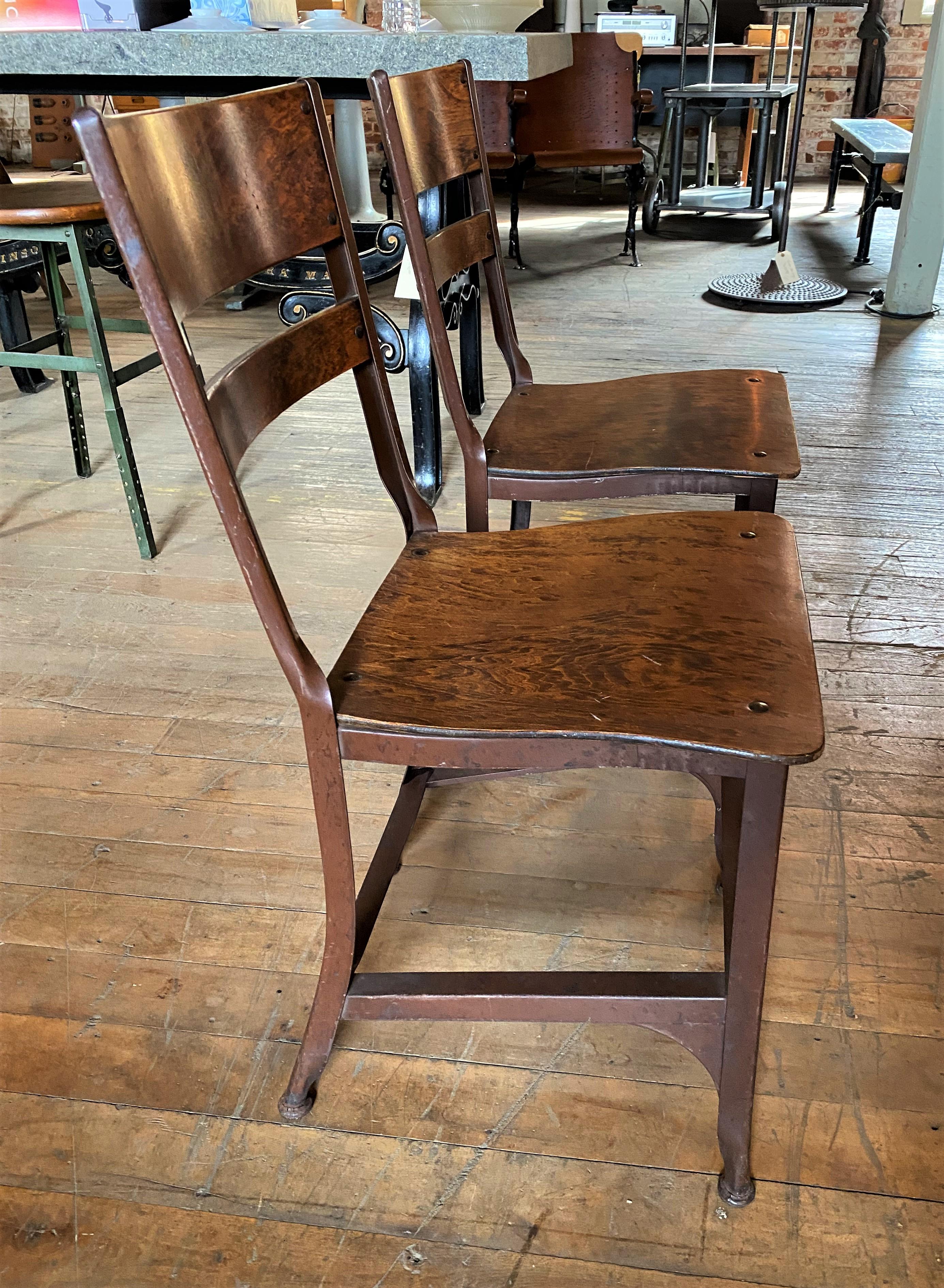 One Pair of Original Toledo chairs

Overall Dimensions: 15 1/2
