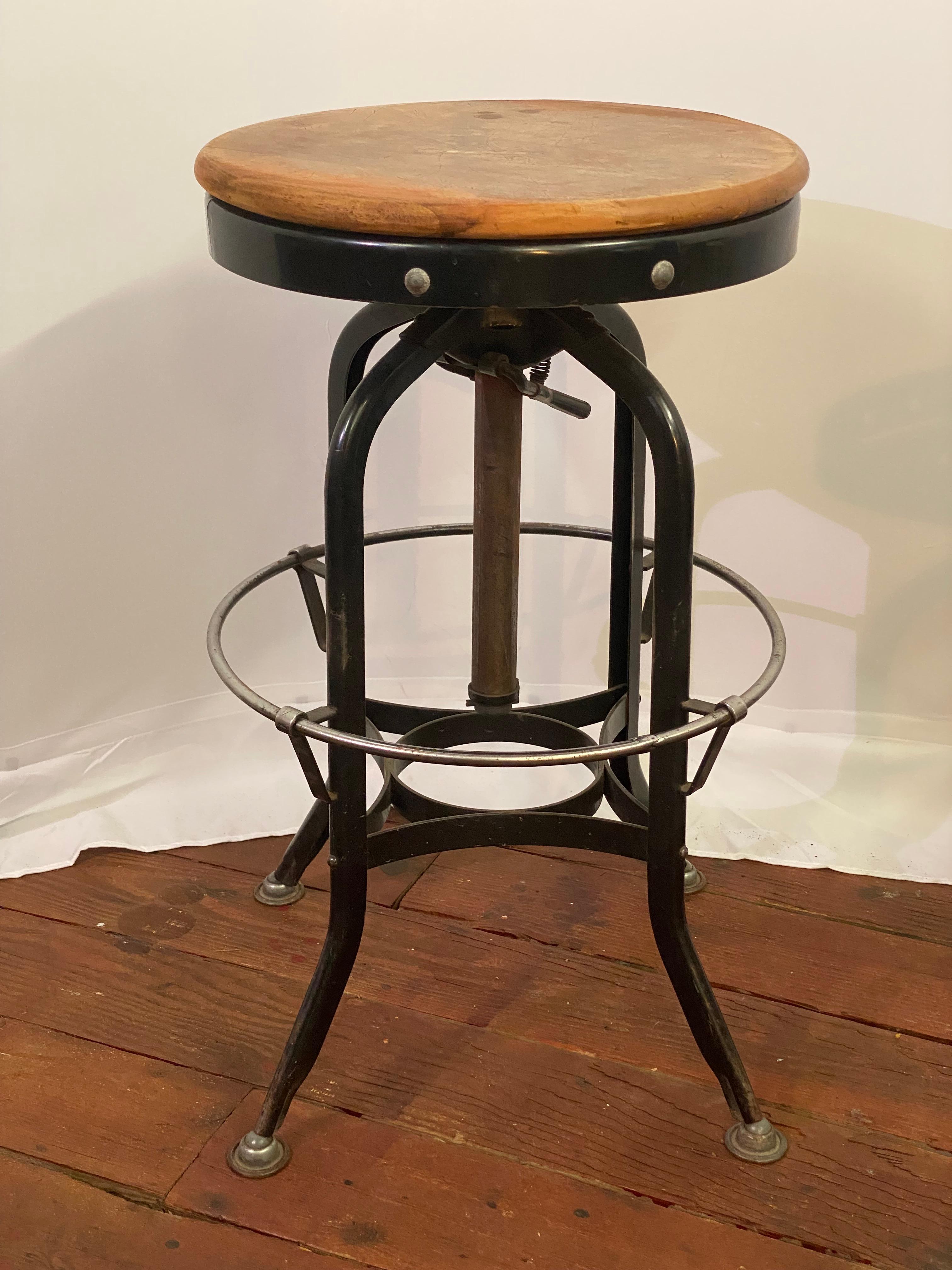 Acier Toledo Metal Furniture Company Tabourets industriels en acier UHL, lot de 12 en vente