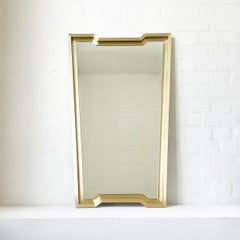 Specchio d'ispirazione vintage Toledo con cornice in ottone