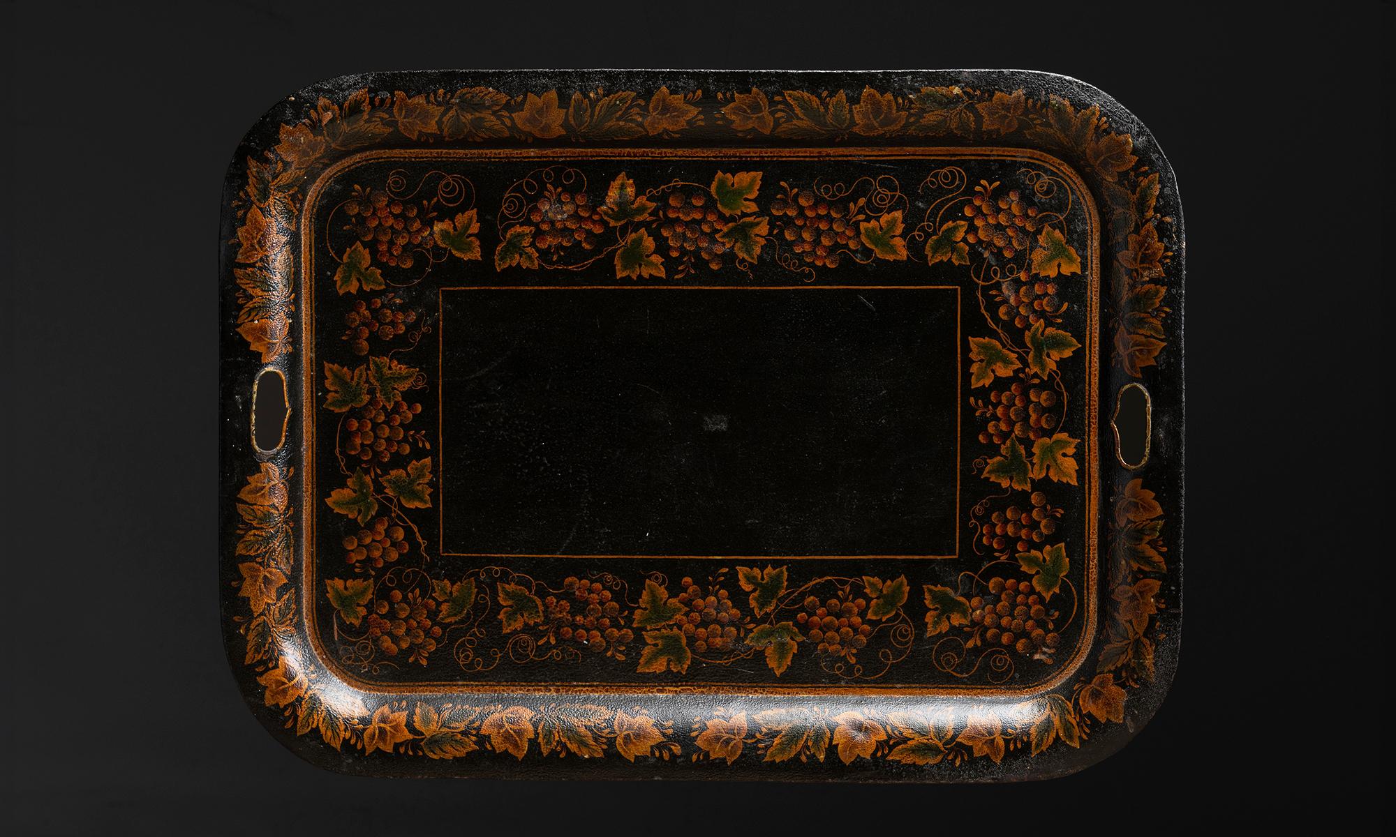 English Toleware Tray, England circa 1890