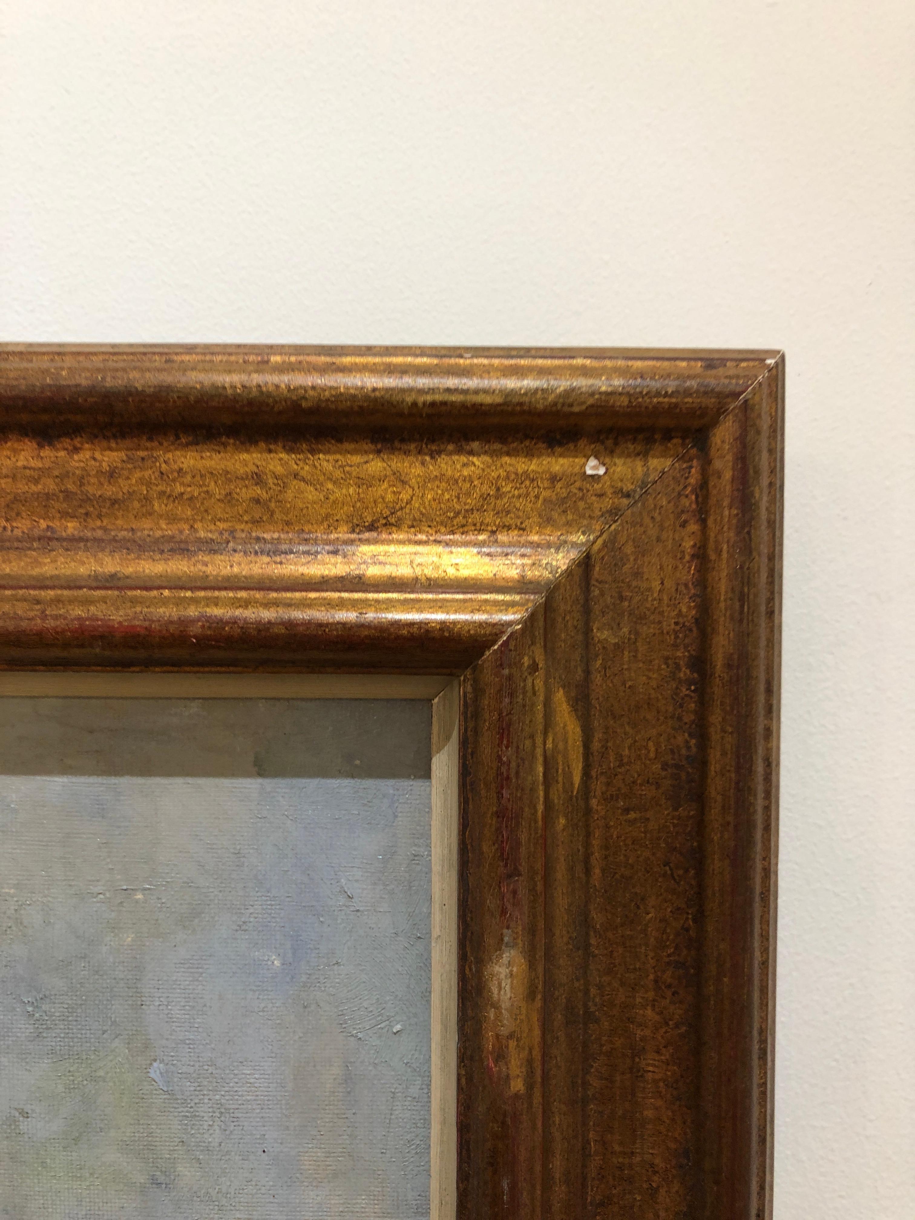 Work on canvas
Golden wooden frame
56 x 64.5 x 2.5 cm