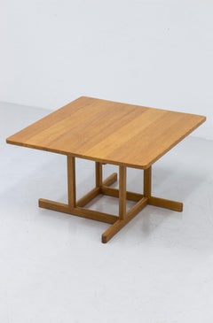 Tolid oak table "271" by Børge Mogensen, Fredericia furniture, 1960s
