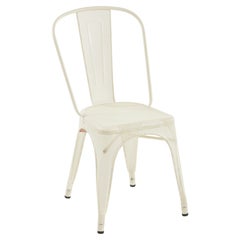 Tolix A Chair Perforated Outdoor Painted in White