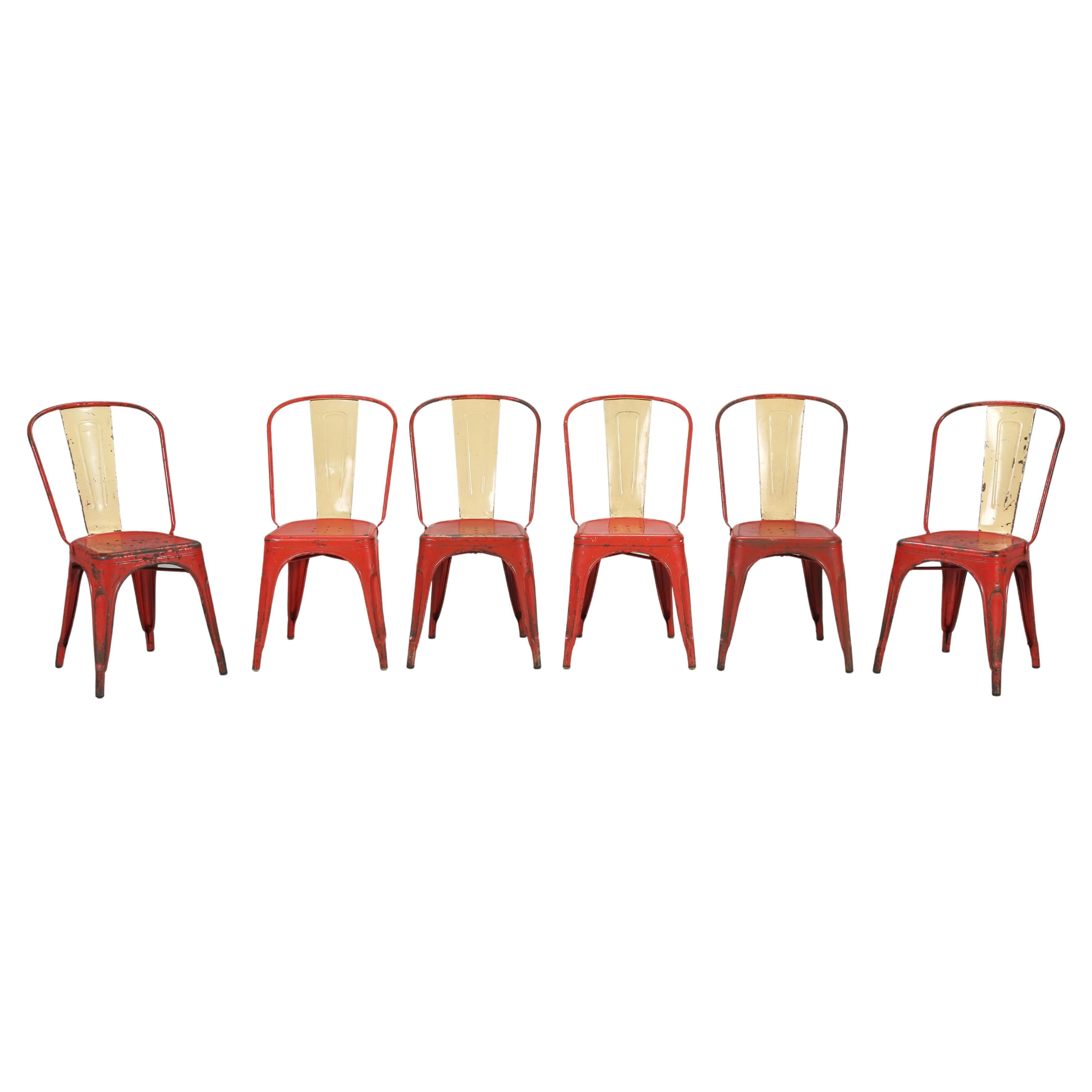 Tolix Chairs 'Authentic' Set of '6' Available Individually or in Sets Up to 100