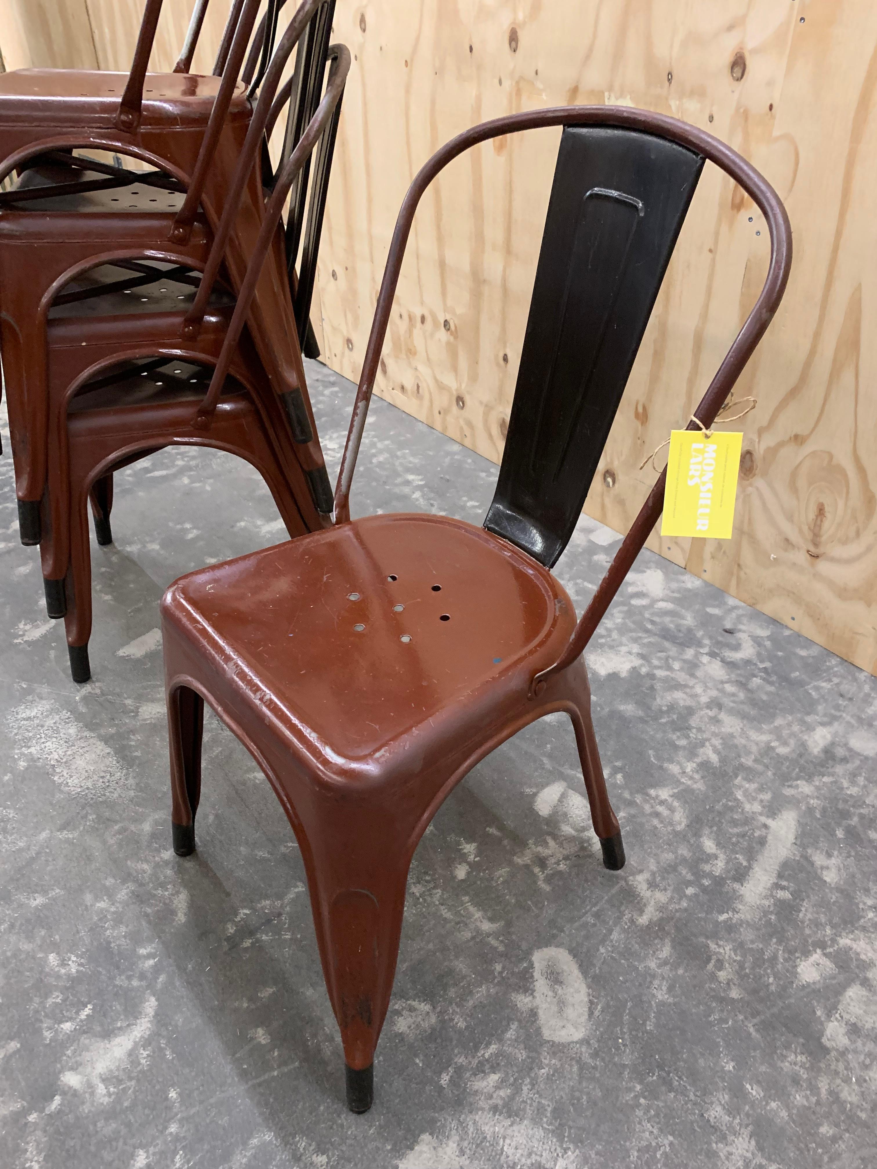 Chaise de salle à manger Tolix Bon état - En vente à Hellerup, DK