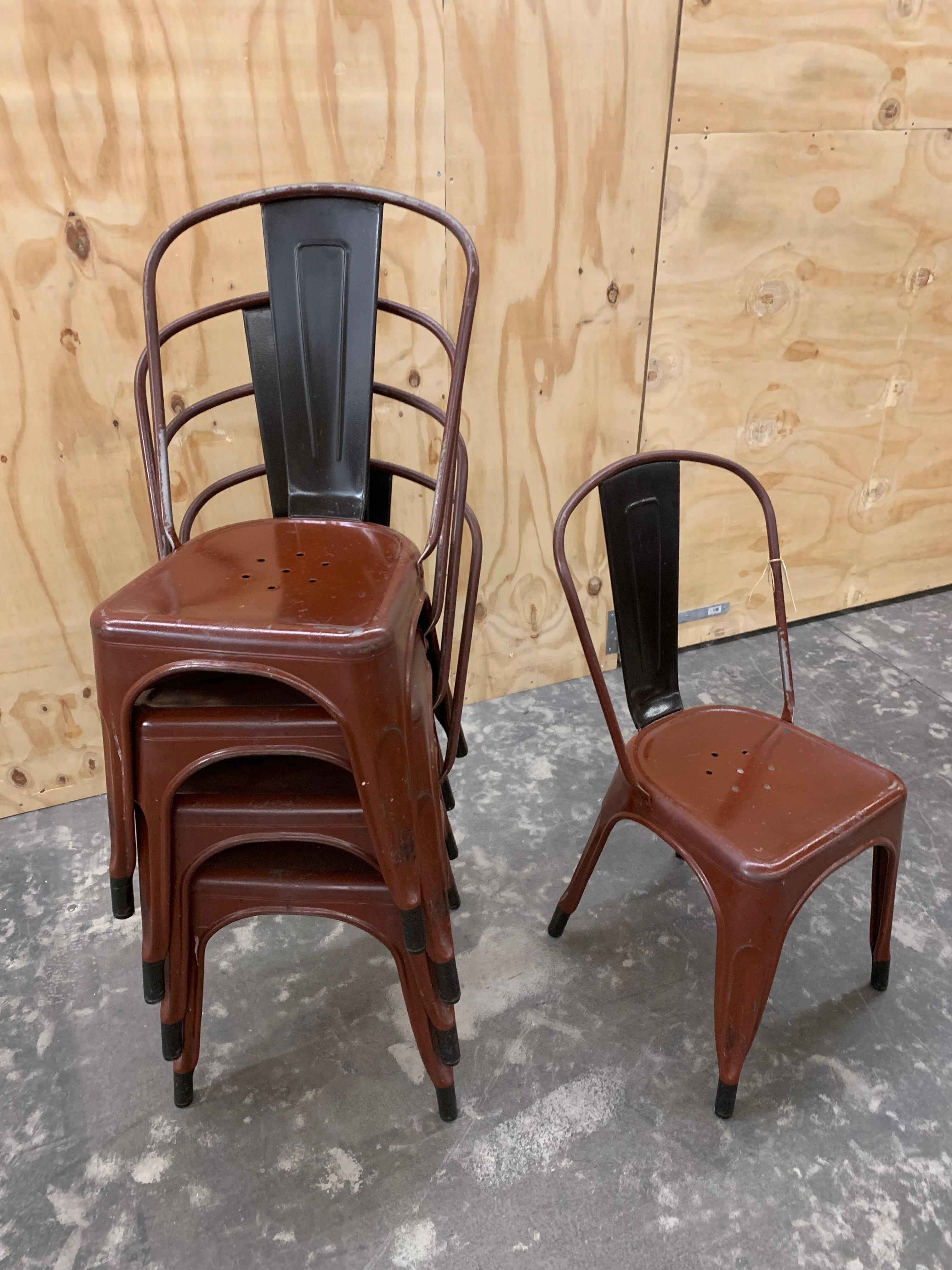 Chaise de salle à manger Tolix en vente 1