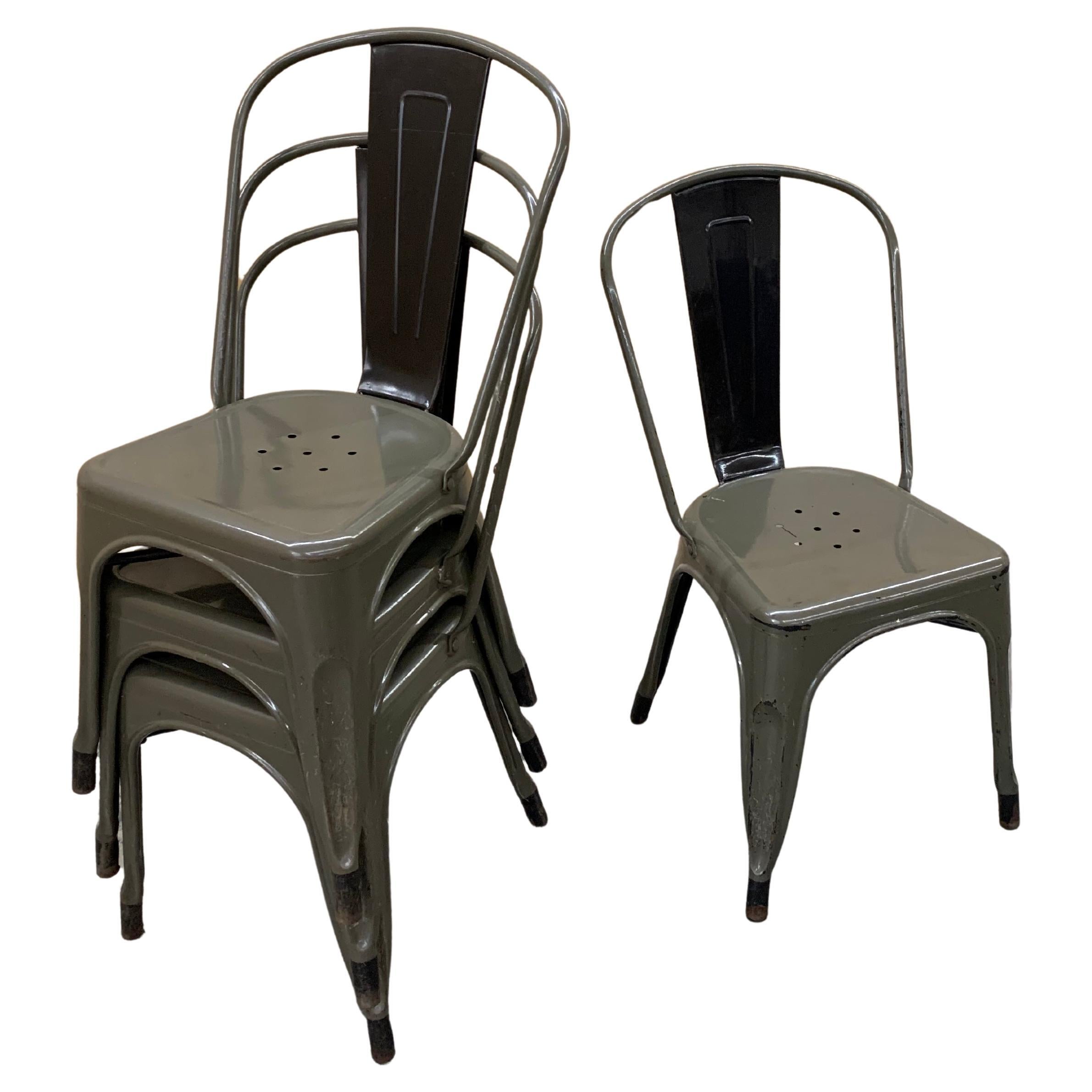 Chaise de salle à manger Tolix en vente