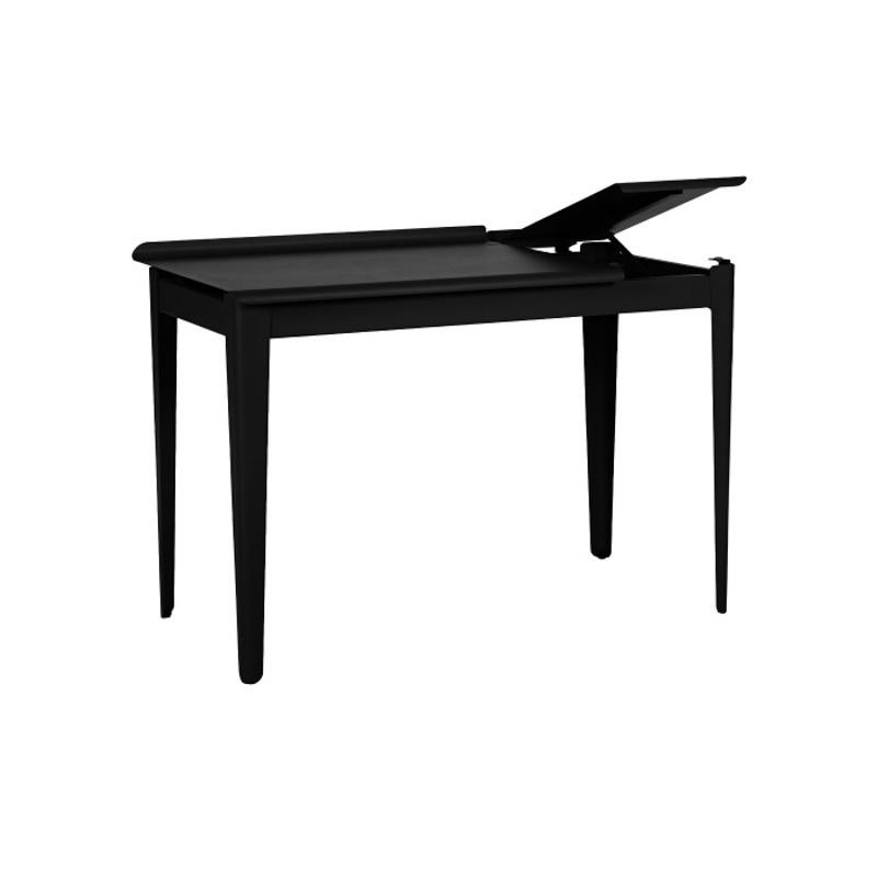 French Tolix Flap Desk Indoor Painted in Black For Sale
