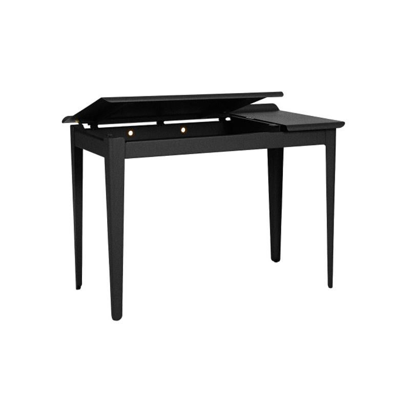 French Tolix Flap Desk Indoor Painted in Graphite For Sale