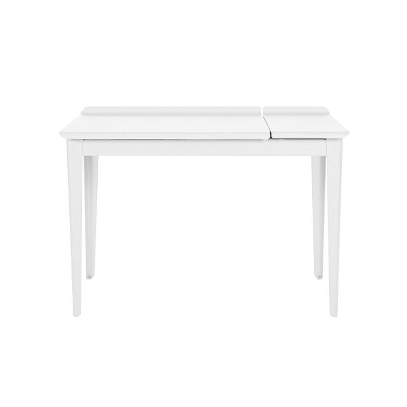 French Tolix Flap Desk Indoor Painted in White For Sale