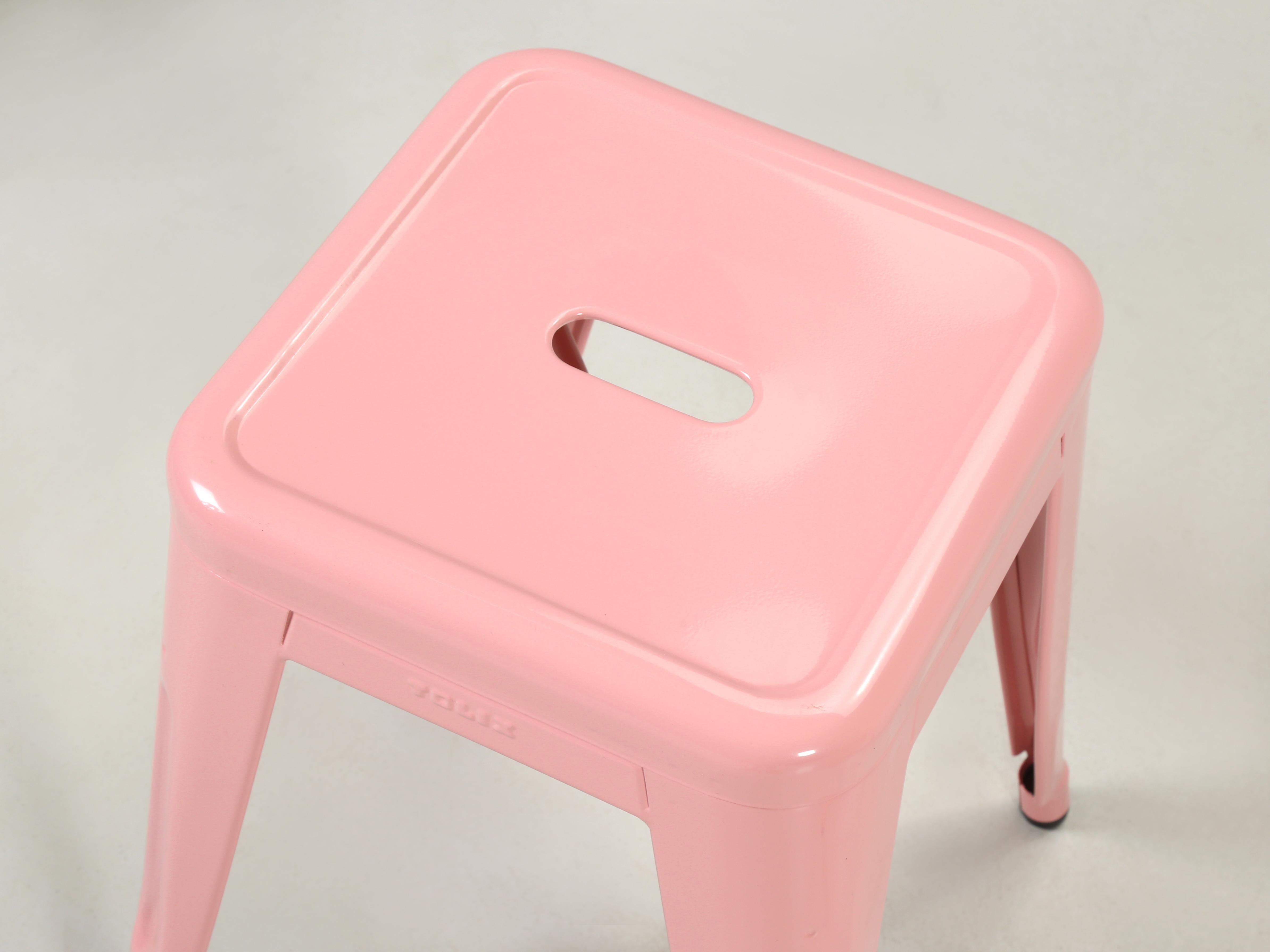 Hand-Crafted Tolix French Made Stacking Stools, Set of '4' Hundred's More to Choose From