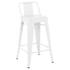Tolix HPD75 Stool Indoor Painted in White