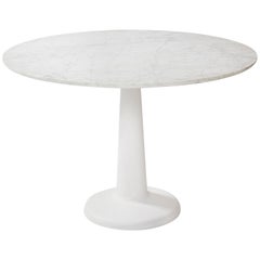 Tolix Table G in Steel with Marble Top by Kilian Schindler, US