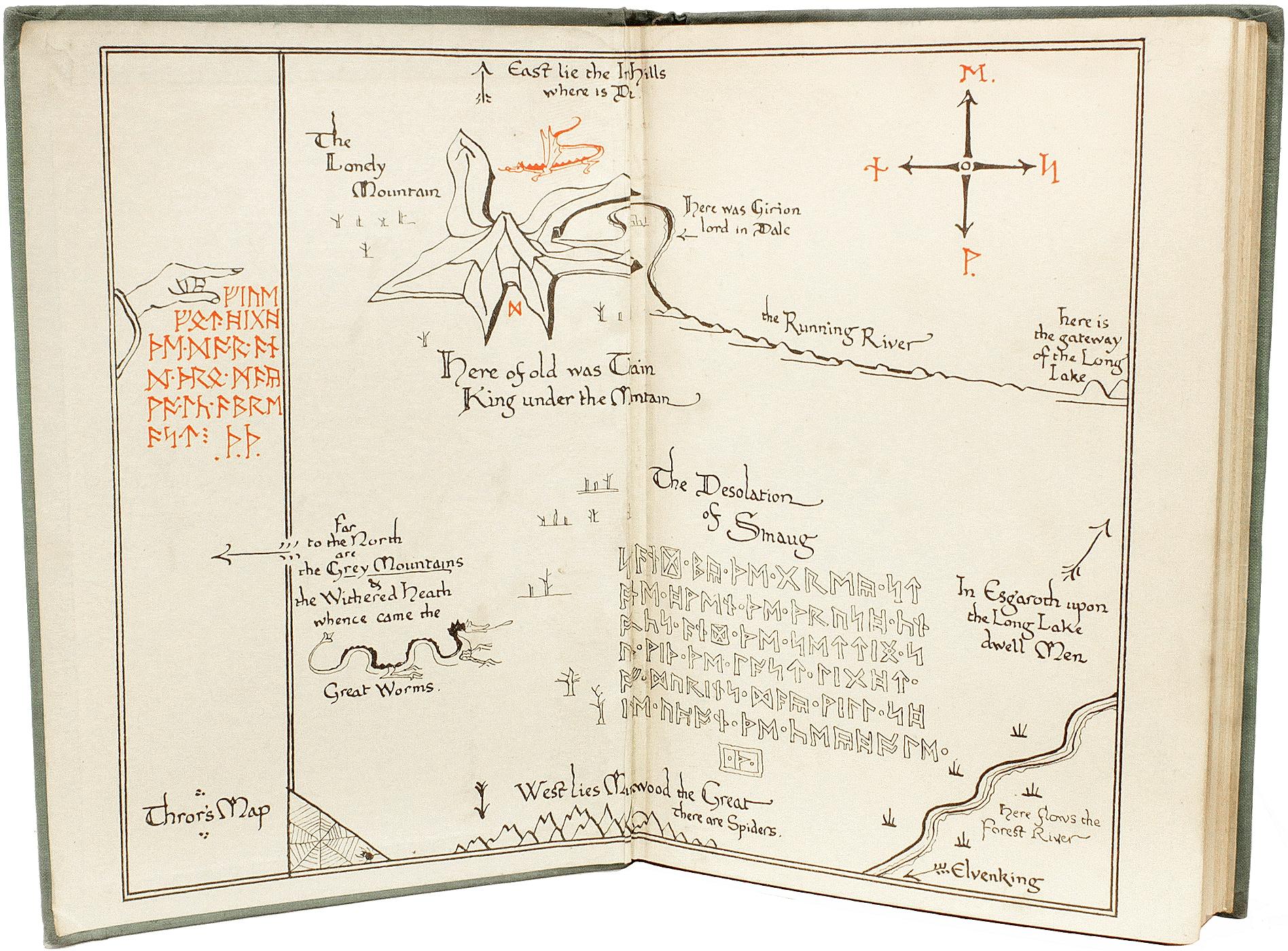 Milieu du XXe siècle TOLKIEN, J. R. - The Hobbit - 1937 - Première ÉDITION - PLUS GRAND PRIX ! en vente