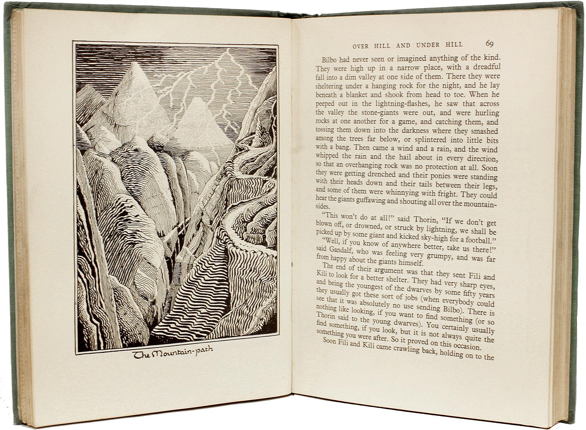 TOLKIEN, J. R. - The Hobbit - 1937 - FIRST EDITION - FIRST PRINTING! im Angebot 2