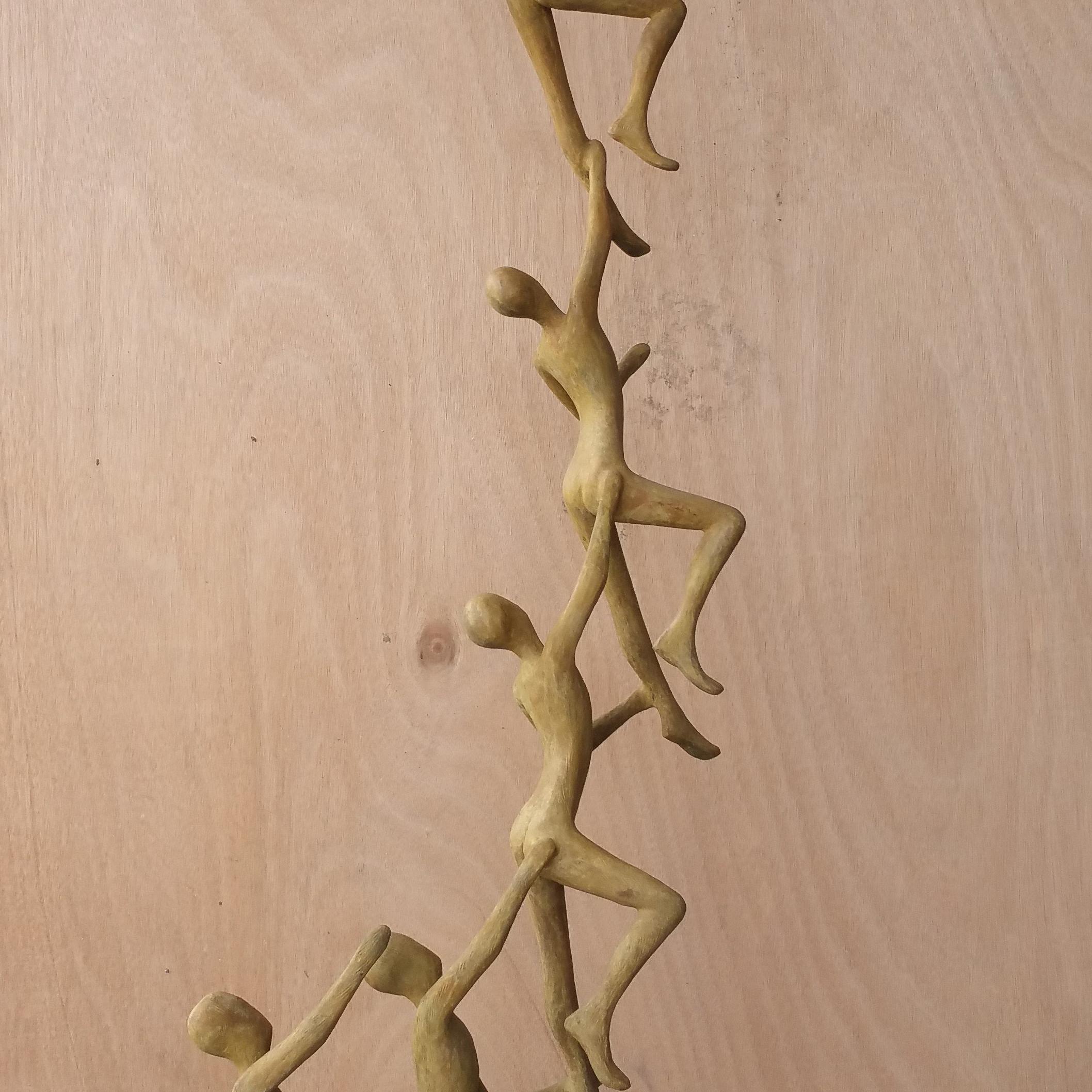 Connection - Contemporary Sculpture by Tolla Inbar