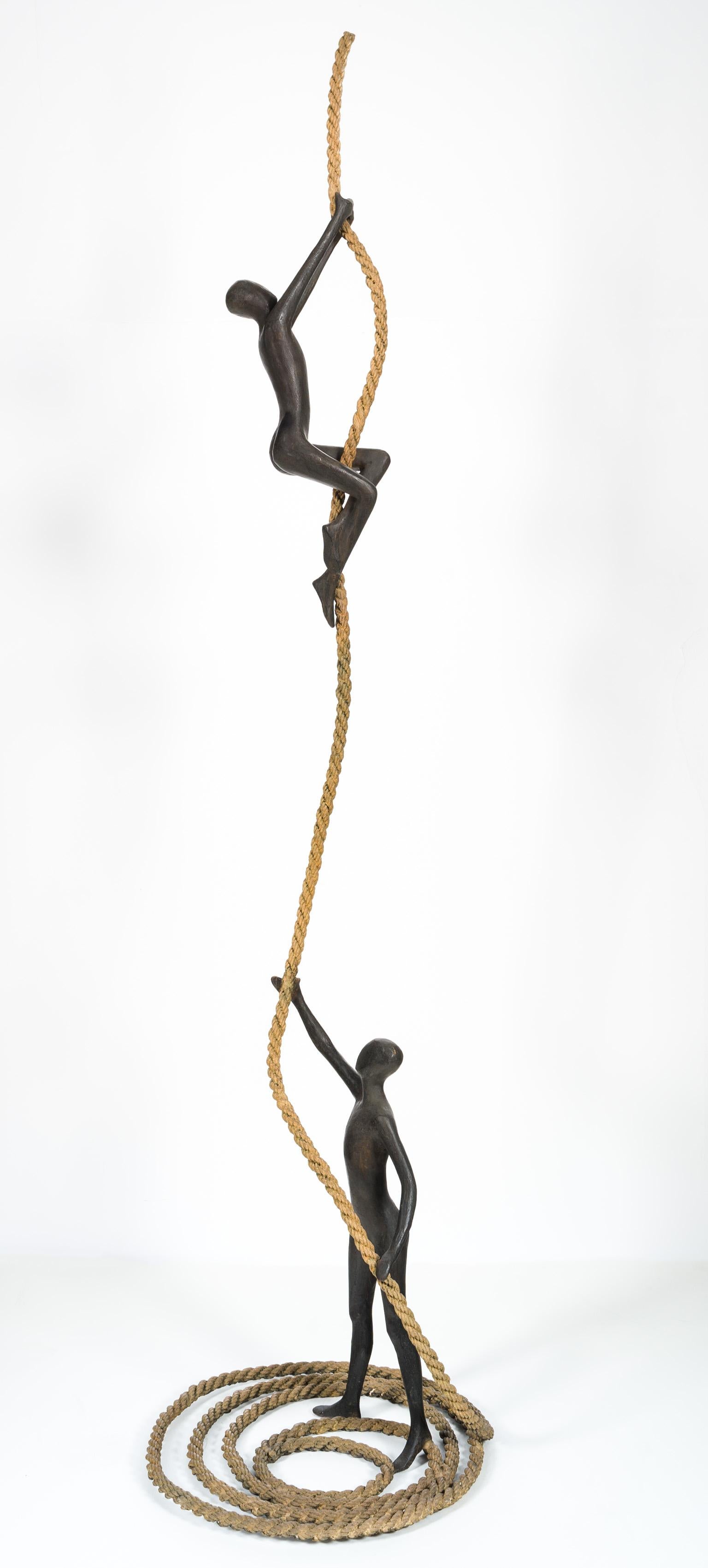 Tolla Inbar Figurative Sculpture - Teamwork