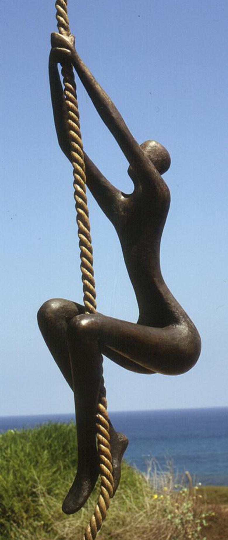 Tolla Inbar, Aspiration, sculpture en bronze en vente 1