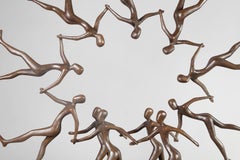 Tolla Inbar, Círculo de la vida, Escultura de bronce