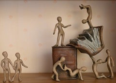 Tolla Inbar, Libri felici,  Scultura in bronzo