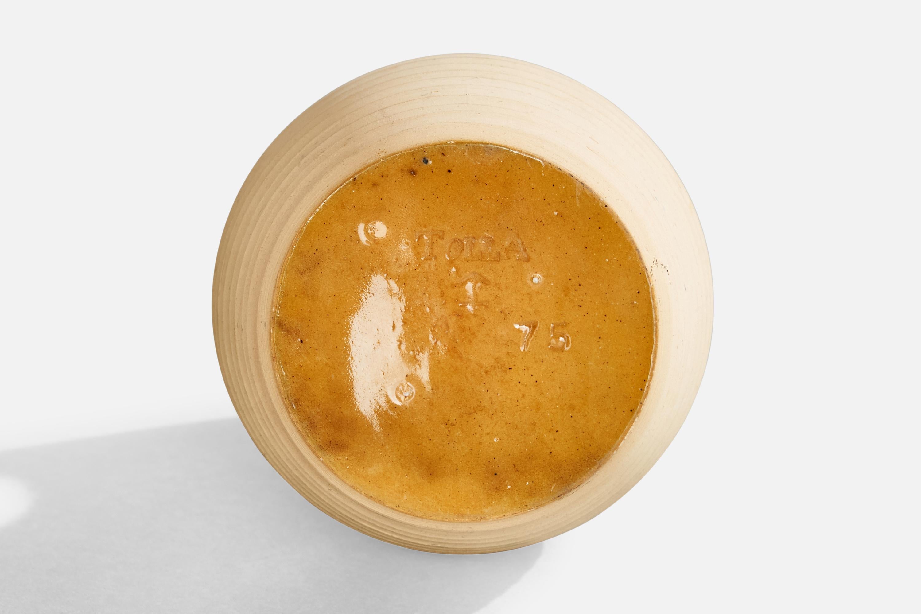 Tolla Keramik, Vaso, Ceramica, Svezia, anni '60 in vendita 4