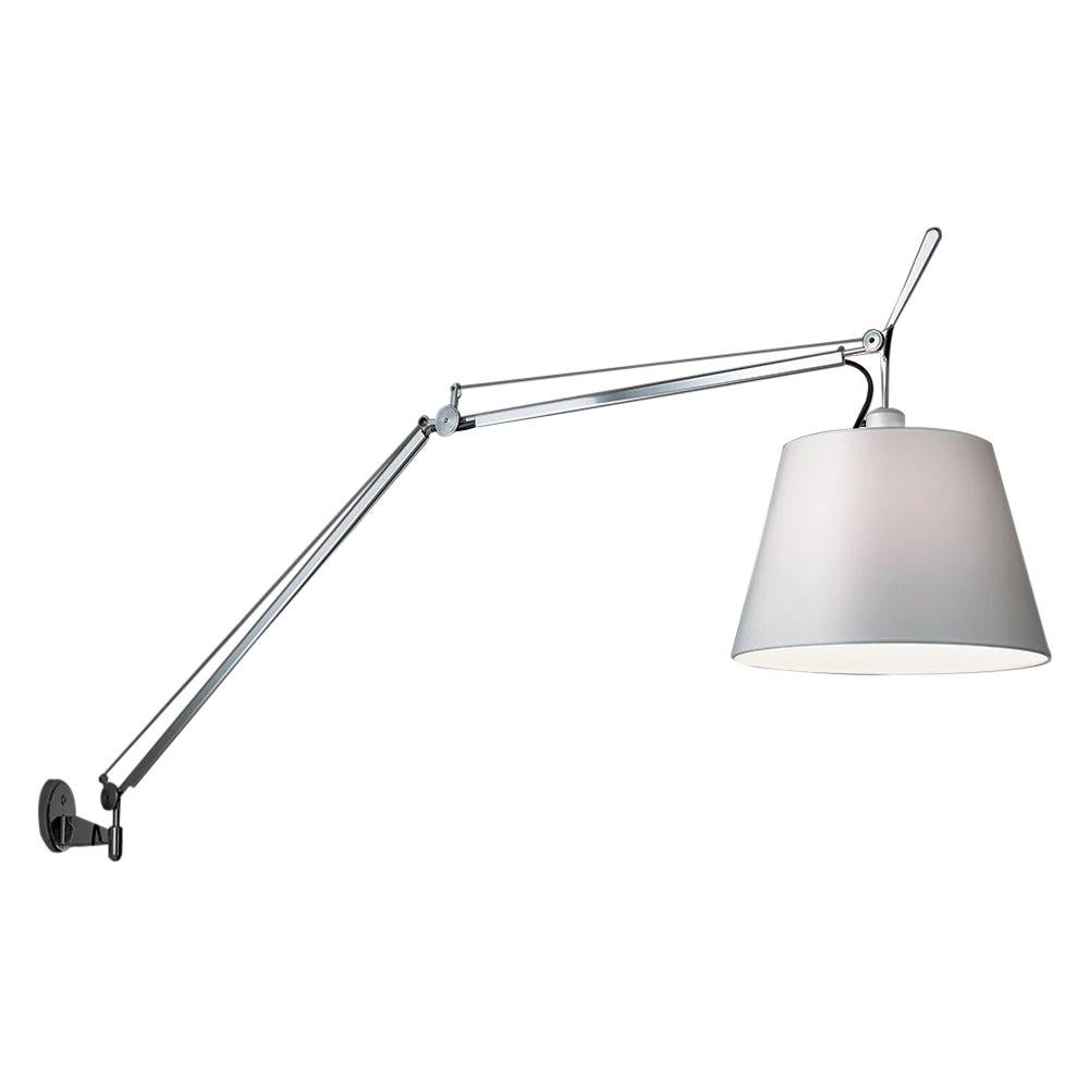 Tolomeo 12" Mega Fiber Wall Lamp by Michele De Lucchi & Giancarlo Fassina For Sale