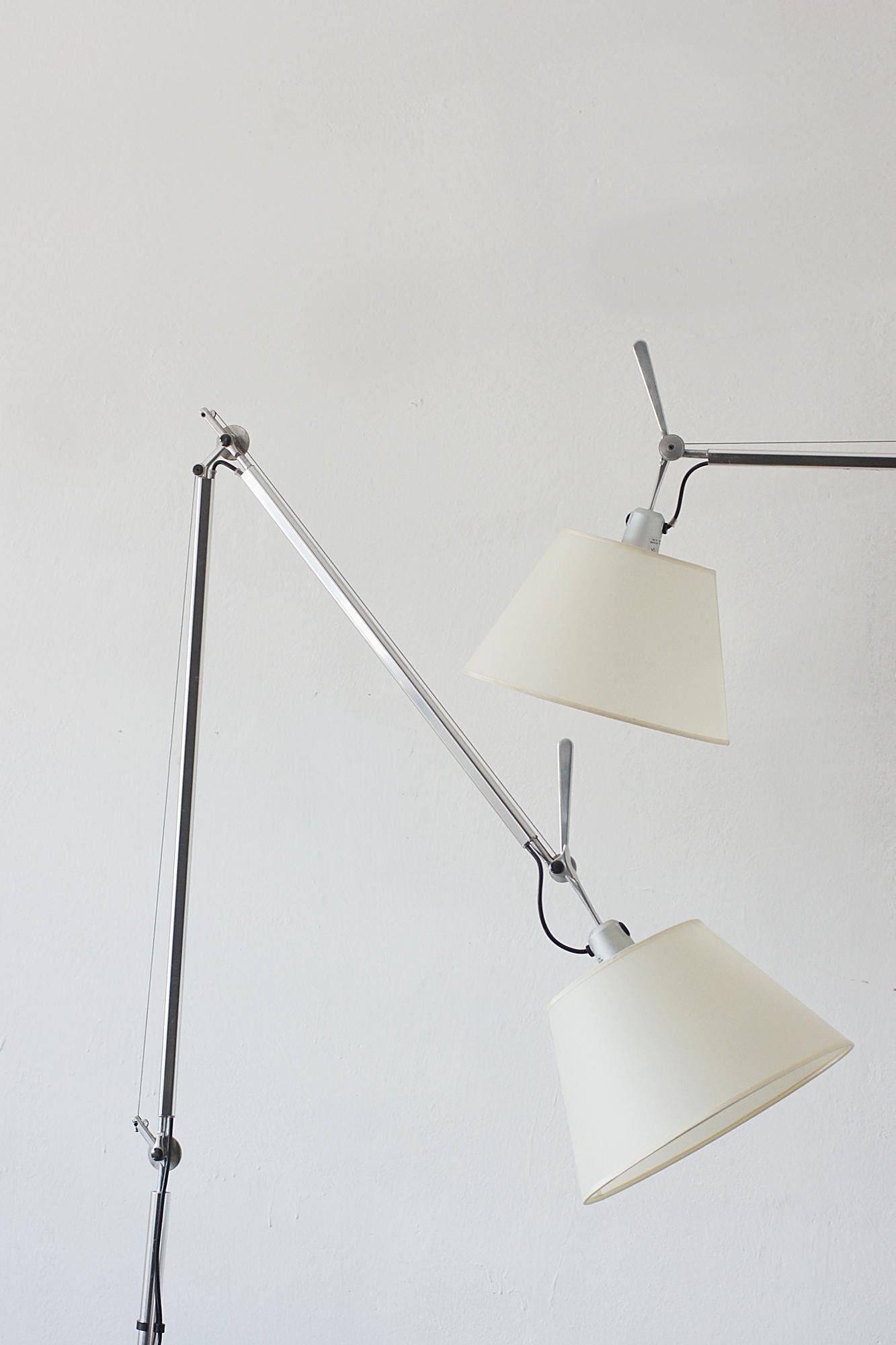Metal Tolomeo Basculante Table Lamp by M. D. Lucchi and G. Fassina for Artemide For Sale