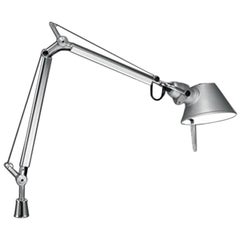 Tolomeo Gray Micro Pivot Lamp by Michele De Lucchi & Giancarlo Fassina