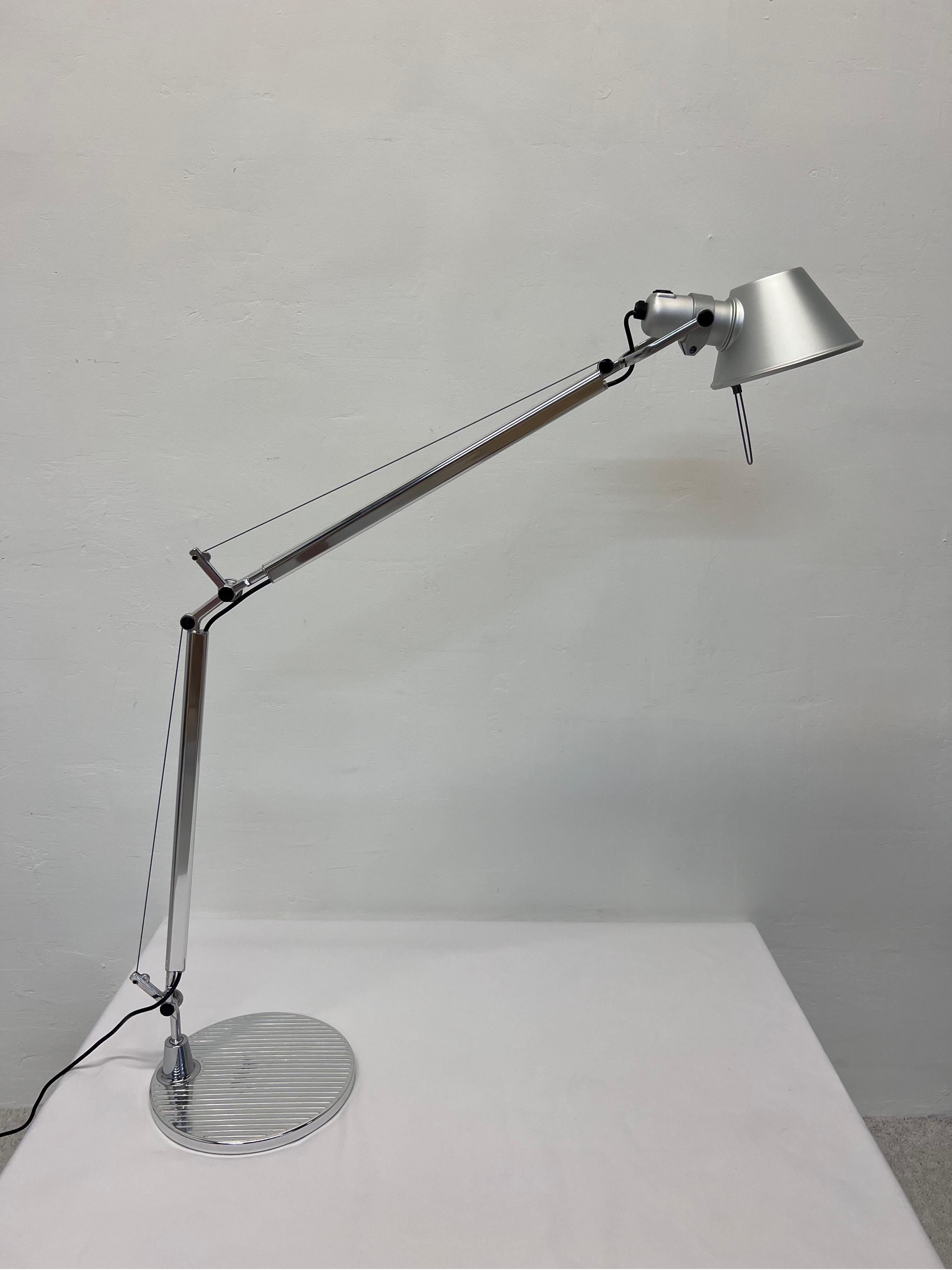 Italian Tolomeo LED Desk Lamps by M. De Lucchi and G. Fassina for Artemide, a Pair