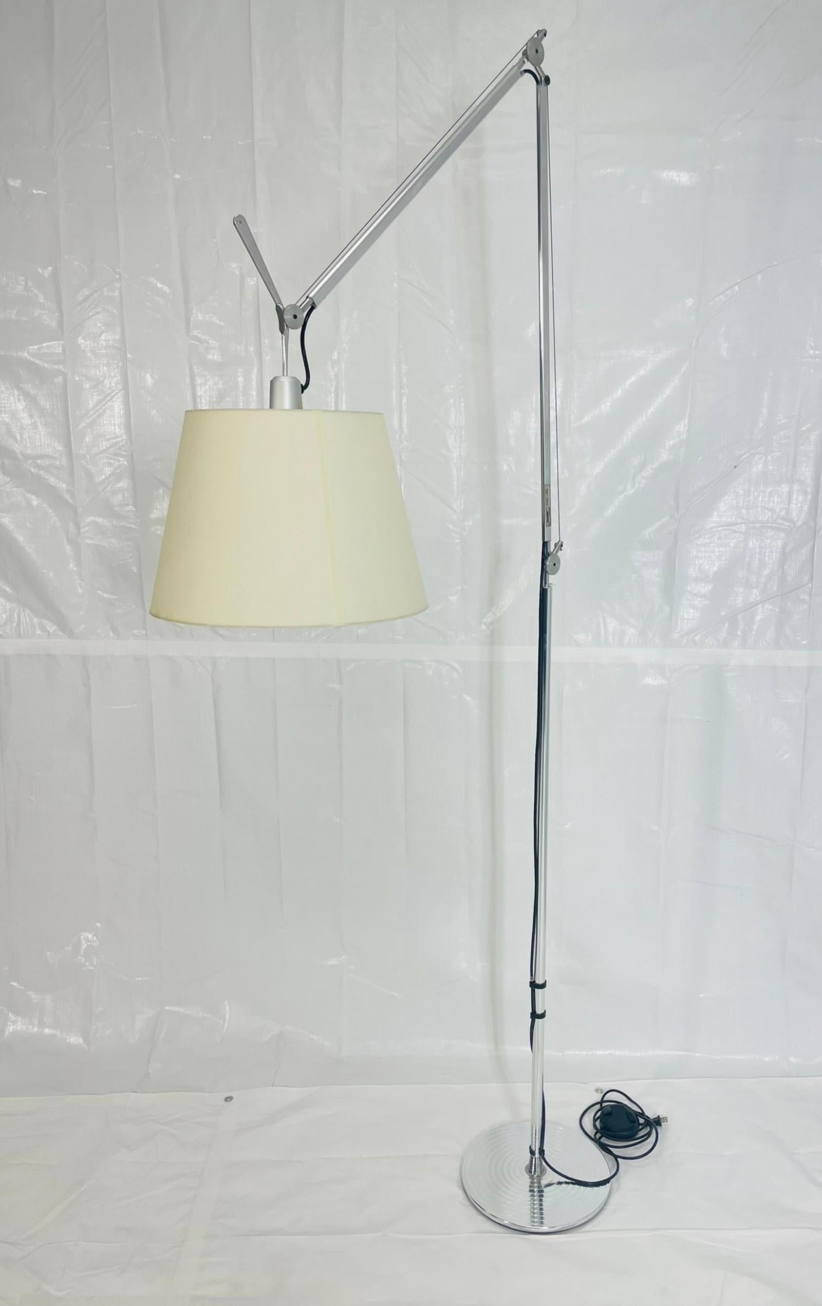 Lucidato Lampada da terra Tolomeo Mega Terra di De Lucchi & Fassina per Artemide in vendita