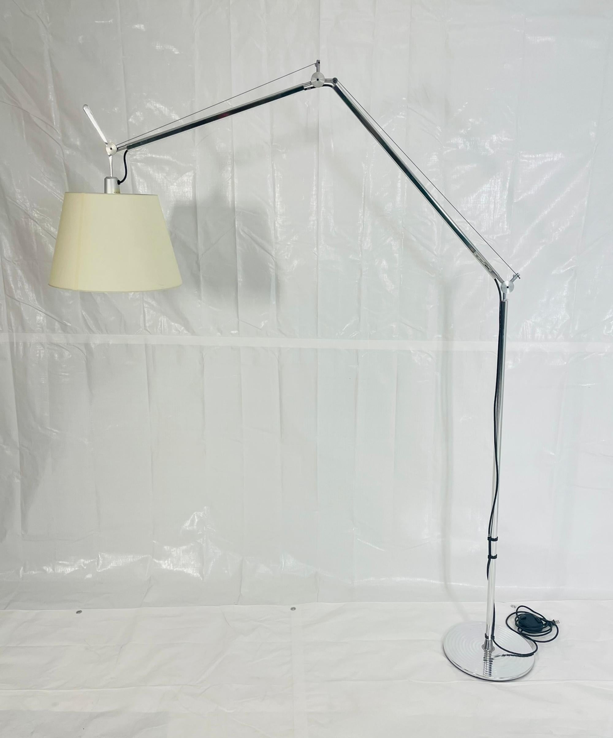 Fine XX secolo Lampada da terra Tolomeo Mega Terra di De Lucchi & Fassina per Artemide in vendita