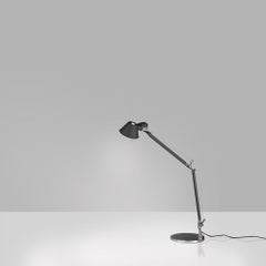 Tolomeo Micro Lamp with Black Base by Michele De Lucchi & Giancarlo Fassina