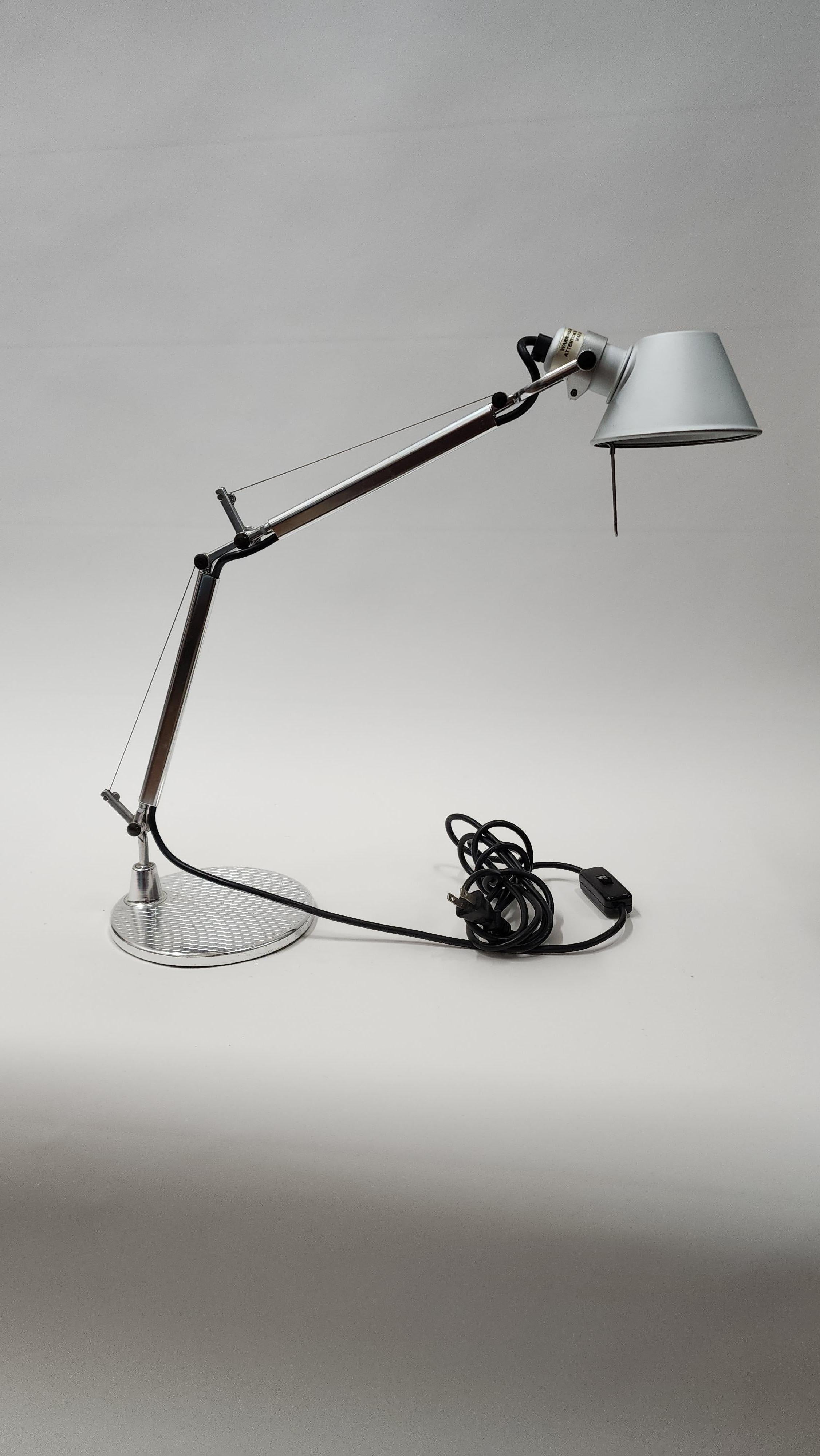 Post-Modern Tolomeo Micro Table Lamp by Giancarlo Fassina, Michele De Lucchi for Artemide For Sale