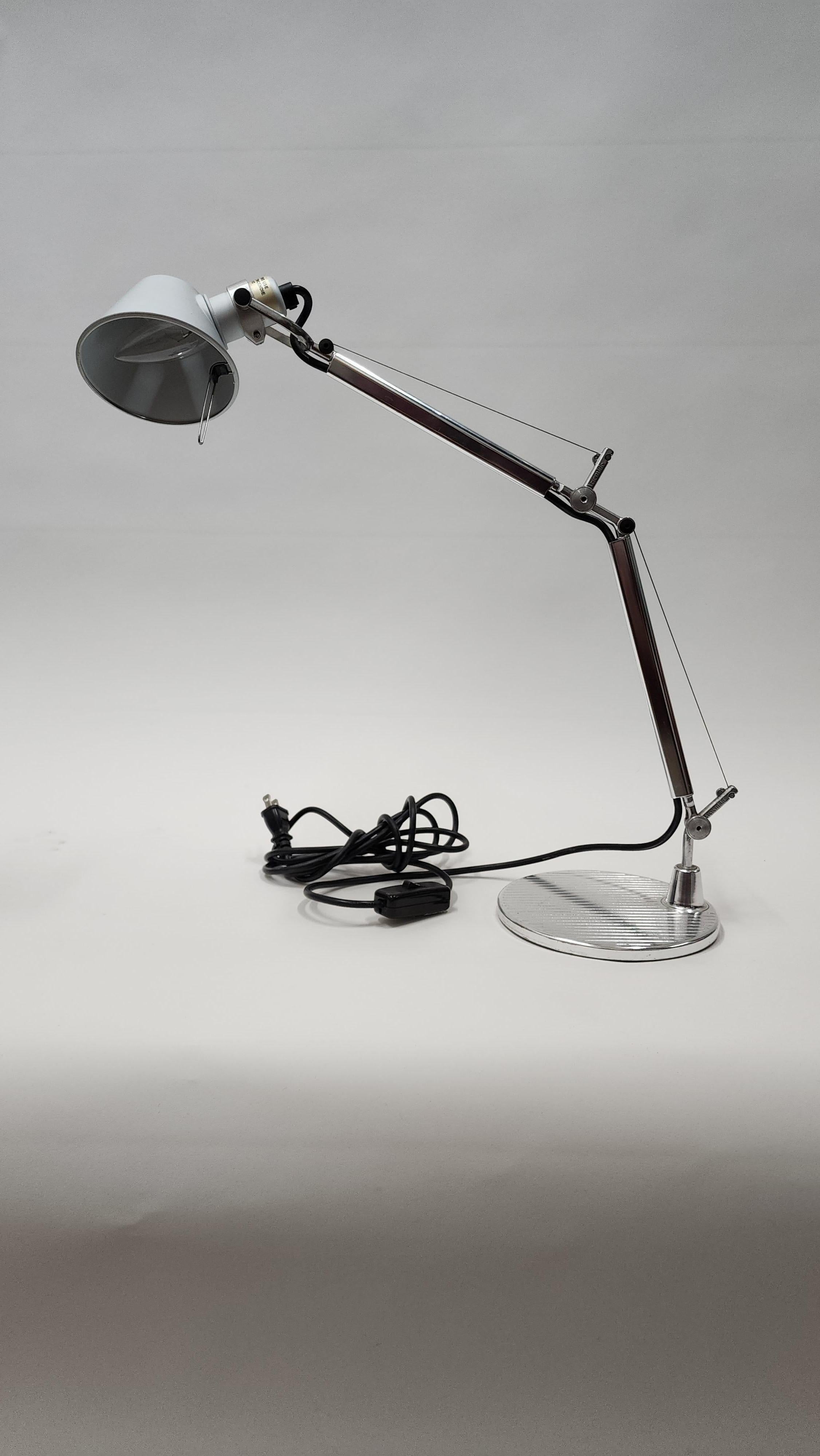 Tolomeo Micro Table Lamp by Giancarlo Fassina, Michele De Lucchi for Artemide For Sale 1