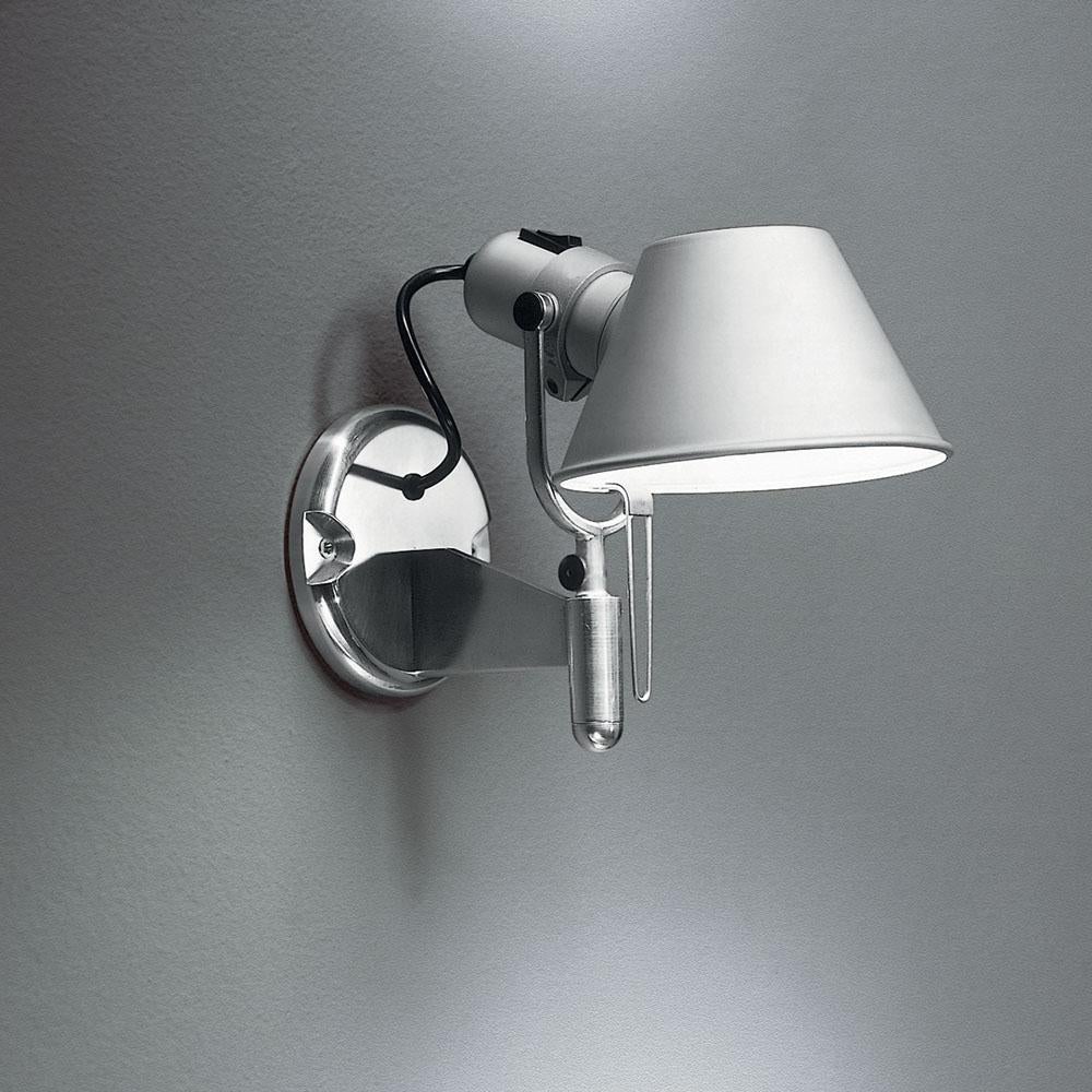 Modern Tolomeo Micro Wall Spotlight w/o Switch by Michele De Lucchi & Giancarlo Fassina For Sale