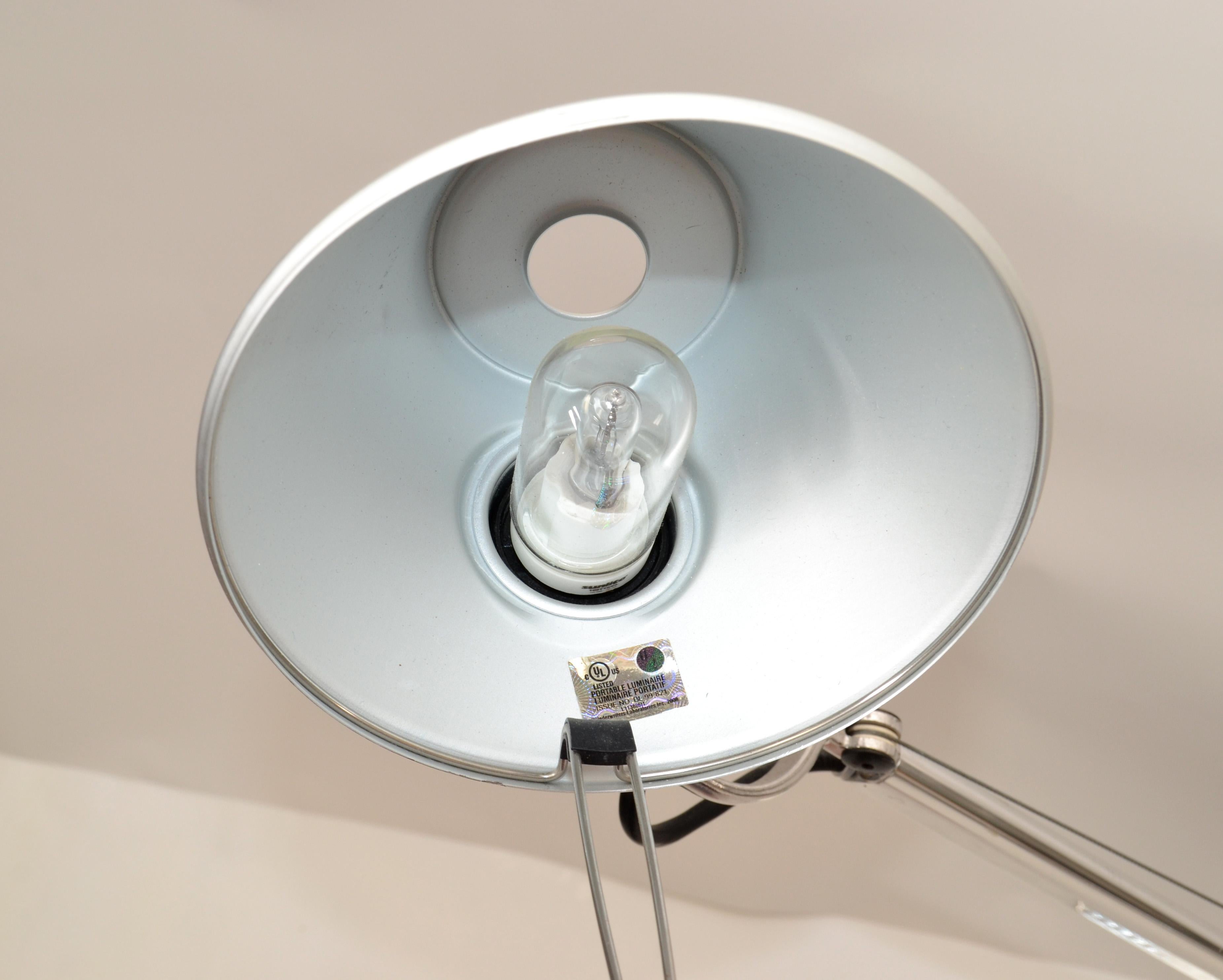 Contemporary Tolomeo Mini Table Lamp Fassina De Lucchi Pair of Desk Light for Artemide, Italy For Sale