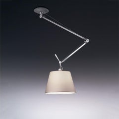 Tolomeo Off-Centre Grauer Anhänger von Michele De Lucchi & Giancarlo Fassina