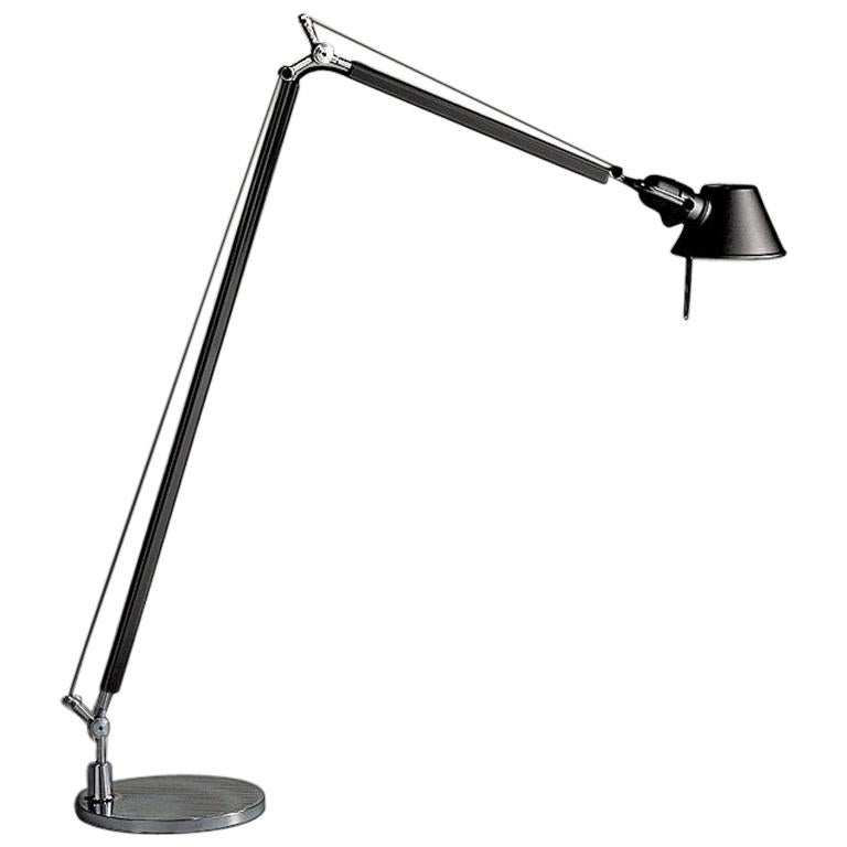 Tolomeo Reading Floor Lamp With Parchment Shade