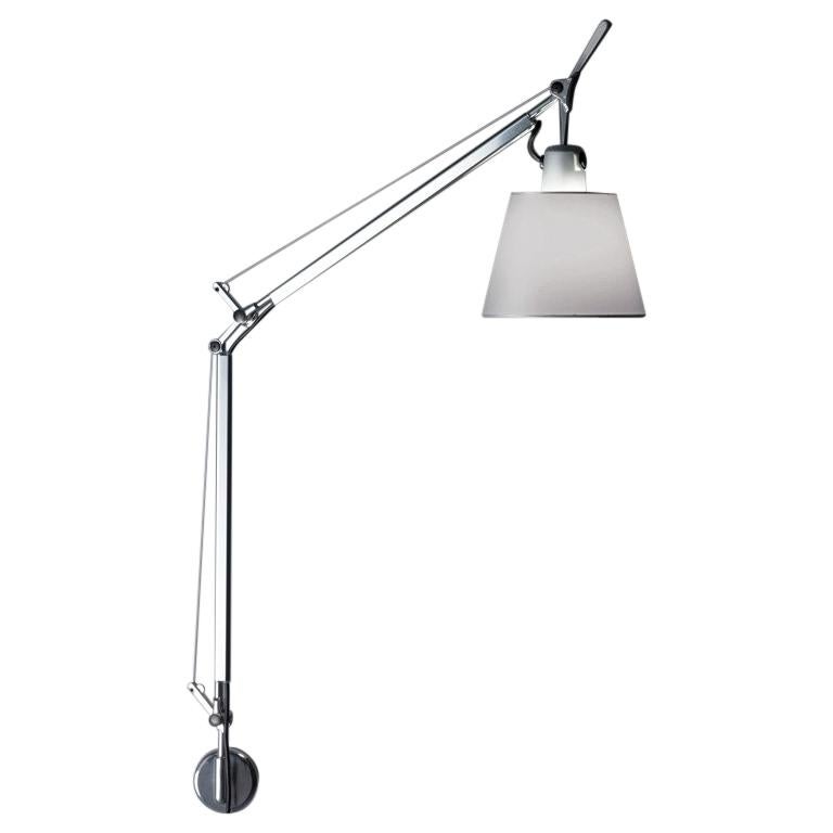 Tolomeo "S" Bracket Lamp with Fiber Shade, Michele De Lucchi & Giancarlo Fassina For Sale