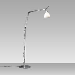 Stehlampe "Silber & Silber" von Michele De Lucchi & Giancarlo Fassina, Tolomeo