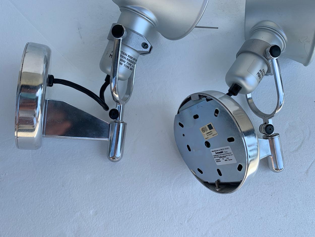 Italian Tolomeo Spot Wall Lights by Michele De Lucchi Giancarlo Fassina for Artemide