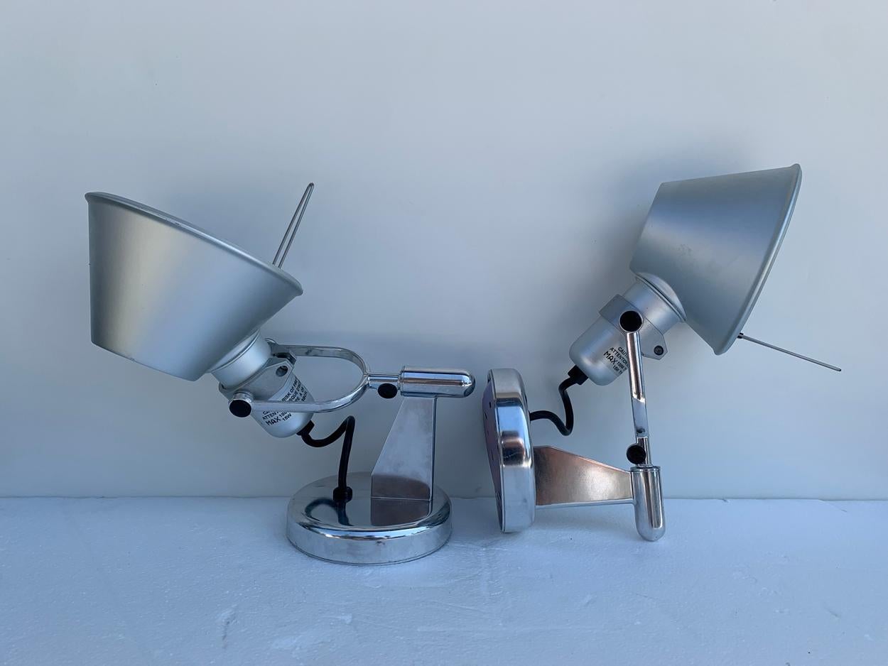 Contemporary Tolomeo Spot Wall Lights by Michele De Lucchi Giancarlo Fassina for Artemide
